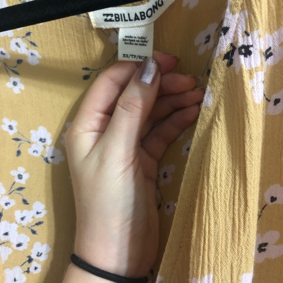 Billabong Maxi Floral Wrap Dress - Picture 5 of 5